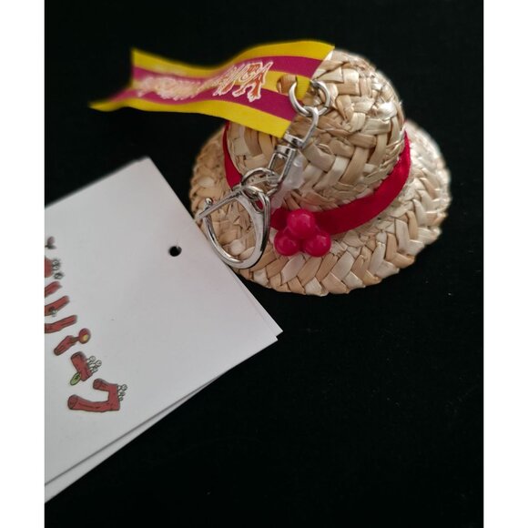 Studio Ghibli Park Japan Valley Of Witches SOPHIE Woven Straw Hat Keychain Charm - Picture 3 of 7